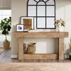 A console table with decorative items in a hallway setting. Produktbild-Vorschau