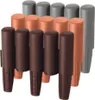 A set of garden edging stakes in three different colors. Náhľad obrázku produktu