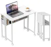 HOMCOM Schreibtisch Klappbar Kleiner 80 cm Produktbild-Vorschau 1