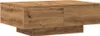 A wooden coffee table with two drawers. Voir les images du produit