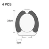 Badezimmer-Wärmer-Toilettensitzbezug-Pads, 4er-Pack, Produktbild-Vorschau 4