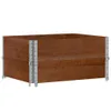 vidaXL Pflanzkasten Braun 80x60 cm Massivholz Kiefer Produktbild-Vorschau 1