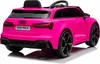 Ekspand | Elektromobil Audi RS 6 - Rosa - Mit Fernsteuerung Produktbild-Vorschau 2