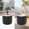 Eisbad Tonne 90 cm, faltbare Ice Bath Badewanne 477 L, Produktbild-Vorschau 7