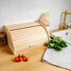 Brotlaib mit aufklappbarem Deckel Naturholz Produktbild-Vorschau 8