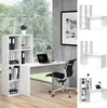 Vicco Schreibtisch Mara, 166.8 x 59 cm, Weiß Produktbild-Vorschau 2