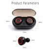 Product dimensions for a wireless headset. Náhled obrázku produktu