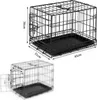lionto Tiertransportbox für Hunde und Katzen, vielseitiger Produktbild-Vorschau 6
