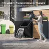ML-Design cassonetto per rifiuti con copertura vegetale per Anteprima dell’immagine prodotto 5