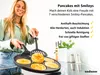 endusor Pancake Pfanne mit Smiley Motiv für Induktion mit Antihaftbeschichtung zum Braten von Pancak Produktbild-Vorschau