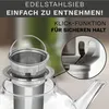 Creano Teekanne aus Glas 1,2l - inklusive 2 Teeblumen - Produktbild-Vorschau 7
