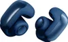 A pair of blue wireless earbuds are shown against a white background. Produktbild-Vorschau