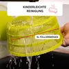 Westmark Salatschleuder »Spinderella«, 4,4 l, apfelgrün, Podgląd zdjęcia produktu 7