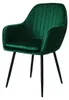 Ekspand | Chaise QUEEN - 85 cm - Vert - Design moderne - Voir les images du produit 2