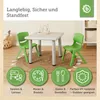 Bieco Kindertisch mit 2 Stühlen | Für Innen und Außen | Produktbild-Vorschau 6