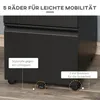Rollcontainer Stahl abschließbar, 3 Schubladen, Produktbild-Vorschau 7