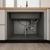 SONNI Breite Seite quadratisches Spülbecken 80 x 45 x 25,8 Produktbild-Vorschau 15