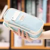 Großes Federmäppchen Blau 100+ Stifte Schrein Tasche Produktbild-Vorschau 6