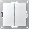 Serien-Schalter McPower "Flair", 2-fach, 250V/10A, UP, Produktbild-Vorschau 1
