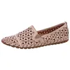 Gemini Damen Slipper Leder Mokassin floral Blumen Cutouts Produktbild-Vorschau 31