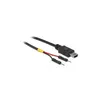 Delock USB- / Stromkabel - mini-USB Typ B (M) Produktbild-Vorschau 4