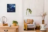 Coloray Uhr auf Leinwand 30x30 cm Wand Uhr Dekoration Produktbild-Vorschau 3