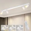 ZMH Deckenleuchte Weiß 4 Flammig Deckenstrahler Dimmbar Produktbild-Vorschau 1