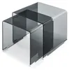 Satztisch 'Kariengem' 2-tlg. Couchtisch-Set Glastischen Produktbild-Vorschau 2