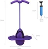 Relaxdays Pogo Ball per bambini, fino a 100 kg, gioco da Anteprima dell’immagine prodotto 4