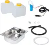 12V Camping Spüle Bausatz Waschbecken Spülbecken Produktbild-Vorschau 1