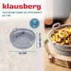 Klausberg Silikoneinsatz für Fritteuse 20cm KB7789 Produktbild-Vorschau 11