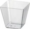 A clear plastic dessert container is shown against a white background. Náhled obrázku produktu