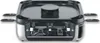 A Severin S-Joy Sevento Raclette Grill rauchreduziert RG 2379 schwarzsilber is shown against a white background. Produktbild-Vorschau