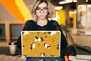 MuchoWow® Laptop Aufkleber Sticker Cover Mädchen - Einhorn Produktbild-Vorschau 5