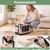 Faltbare Hundebox Transporttasche Transportbox Auto Katze Produktbild-Vorschau 6