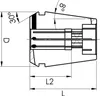 Fahrion Spannzange abgedichtet mit Vierkant GERC40- 20x16 Produktbild-Vorschau 3