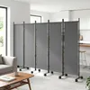 Outsunny Raumteiler 5-teilig 252 x 40 cm Freistehend Produktbild-Vorschau 2