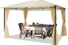 Gartenpavillon 3x4 m wasserdicht Pavillon mit 4 Produktbild-Vorschau 1