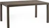 Tavolo rettangolare 150x90 cm in wicker stampato con gambe Anteprima dell’immagine prodotto 2