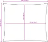 Sonnensegel Oxford-Gewebe Rechteckig 2x2,5 m Gelb Produktbild-Vorschau 10