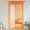 vidaXL Rideaux à fils 2 pcs. Orange 100x250 cm Voir les images du produit 2