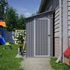 GIHAUVIA Abri de jardin métallique 110×228×192 cm Métal Voir les images du produit 12