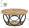 Tribesigns Runder Couchtisch, 80 cm Runder wohnzimmertisch Produktbild-Vorschau 6