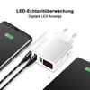 Caricabatterie USB Eaxus® 3A - Alimentatore per cellulari a Anteprima dell’immagine prodotto 3
