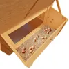 CADOCA® Hühnerstall 2stöckig 191x151x148cm Lauframpen Produktbild-Vorschau 4