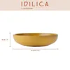 KitchenCraft Idilica Schalen de Pasta de Steingut, Set de 4 Produktbild-Vorschau 3