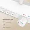 Close-up of a white shower control panel with icons and text. Anteprima dell’immagine prodotto