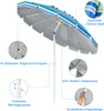 COSTWAY Sonnenschirm Strandschirm Marktschirm Gartenschirm Produktbild-Vorschau 3