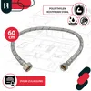 KOTARBAU® Tubo Flessibile per Rubinetto 1/2“ x 3/8“ Anteprima dell’immagine prodotto 5