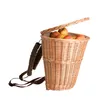 Cesto per la raccolta della frutta, gerla, zaino in salice Anteprima dell’immagine prodotto 1